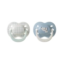 CHUPETE DE SILICONA ULTIMATE FIT NIÑO 0-6 MESES