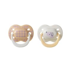 CHUPETE DE SILICONA ULTIMATE FIT NIÑA 0-6 MESES
