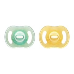 CHUPETE DE SILICONA ULTRA LIGERO NIGHTGLOW 0-6 MESES