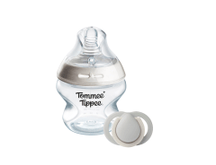 SET REGALO MAMADERA 150ML MAS CHUPETE 0-2M NATURAL START