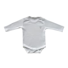 ROPA BEBÉ BODY BOTÓN AL HOMBRO BLANCO INDIVIDUAL