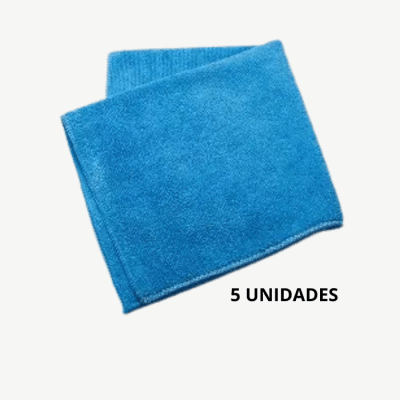 PACK PAÑO MICROFIBRA 5 UNID1