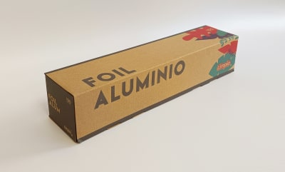FOIL ALUMINIO 300MM X 100 MTS1