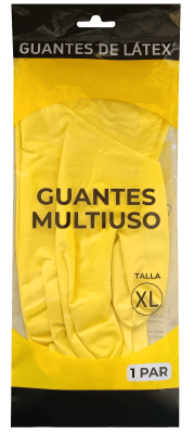 GUANTES DOMESTICOS/LATEX AMARILLOS2