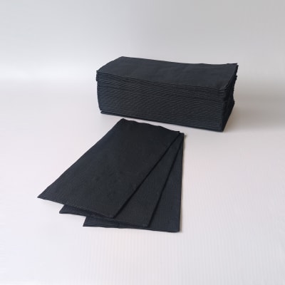 SERVILLETAS 40X40 NEGRO1