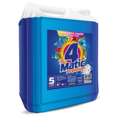 DETERGENTE LÍQUIDO 4MATIC 5 LTRS1