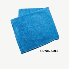 PACK PAÑO MICROFIBRA 5 UNID