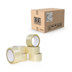 EMBALAJE CINTA EMBALAJE TRANSPARENTE 100 MT