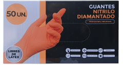 GUANTES DE NITRILO DIAMANTADO
