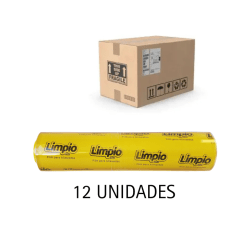 EMBALAJE/FILM PVC 300MM X 300 MTS LIMPIO