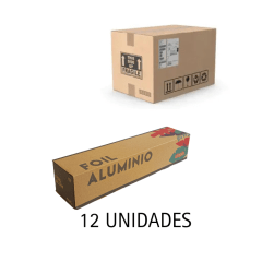 EMBALAJE /FOIL ALUMINIO 300MM X 100 MTS