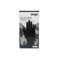 GUANTES DE NITRILO NEGRO
