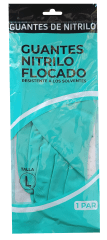 GUANTES DE NITRILO FLOCADO