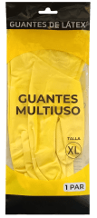 GUANTES DOMESTICOS/LATEX AMARILLOS