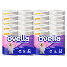 MANGA HIGIÉNICO OVELLA DH 8 X 6 X 22 MTS /MANGA 8 PACKS DE 6 ROLLOS