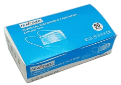 MASCARILLA 3 PLIEGUES CELESTE