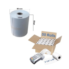 EMBALAJE ROLLO PAPEL TERMICO 57X40MM