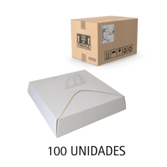 EMBALAJE /CAJA TARTALETA MEDIANA BLANCA 29X29X5.5