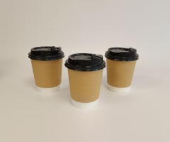 VASO POLIPAPEL DOBLE CAPA COLOR KRAFT