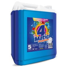 DETERGENTE LÍQUIDO 4MATIC 5 LTRS