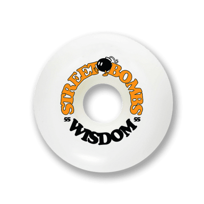Ruedas Wisdom Street Bombs - orange 55 Ruedas Wisdom Street Bombs - orange 55