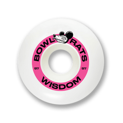 Ruedas Wisdom Bowl Rats - pink 57 Ruedas Wisdom Bowl Rats - pink 57