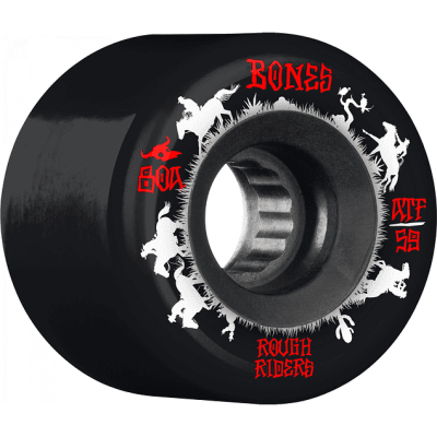 Ruedas Bones ATF Rough rider black 59mm Ruedas Bones ATF Rough rider black 59mm