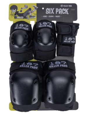 Protecciones Six Pack Junior 187 Killer Pads Protecciones Six Pack Junior 187 Killer Pads