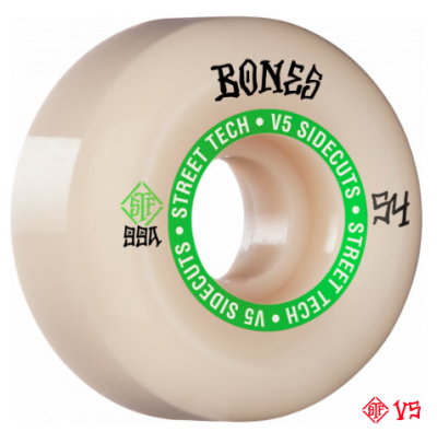 RUEDAS BONES NINETY NINES 54MM STF SIDECUT V5 99A RUEDAS BONES NINETY NINES 54MM STF SIDECUT V5 99A