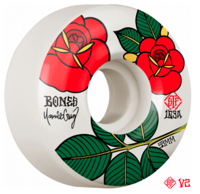 Ruedas Bones Cruz Rosas 53mm 103A STF V2 Locks Ruedas Bones Cruz Rosas 53mm 103A STF V2 Locks
