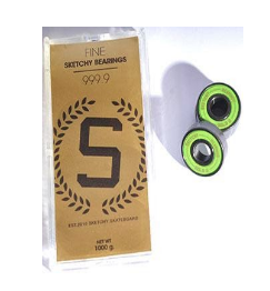 RODAMIENTO SKETCHY GOLD ABEC 9 RODAMIENTO SKETCHY GOLD ABEC 9