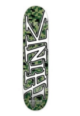 Deck Think Tag Logo Camo 8,125 Deck Think Tag Logo Camo 8,125