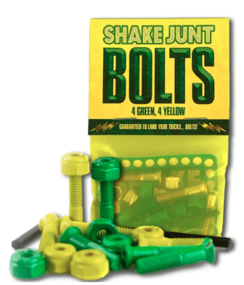 Pernos Shake Junt Green & Yellow cruz Pernos Shake Junt Green & Yellow cruz