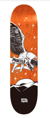 Deck Bowlpark Marcelo 8,5 Naranjo Deck Bowlpark Marcelo 8,5 Naranjo