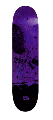 Deck Bowlpark Marcelo 8,25 Morado Deck Bowlpark Marcelo 8,25 Morado