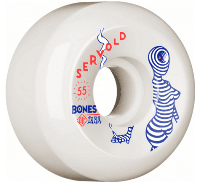 Ruedas Bones Servold 55mm STF Sidecut Ruedas Bones Servold 55mm STF Sidecut