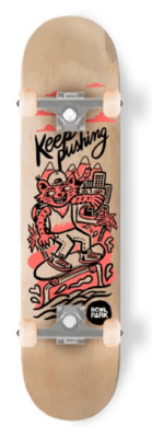 Skateboard completo Bowlpark Keep Pushing 8,125 Skateboard completo Bowlpark Keep Pushing 8,125
