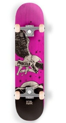 Skateboard completo Bowlpark Marcelo Jimenez 8.5 Rosado Skateboard completo Bowlpark Marcelo Jimenez 8.5 Rosado