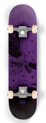 Skateboard completo Bowlpark Marcelo Jimenez 8.25 Morado Skateboard completo Bowlpark Marcelo Jimenez 8.25 Morado
