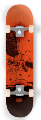Skateboard completo Bowlpark Marcelo Jimenez 8.25 Naranjo Skateboard completo Bowlpark Marcelo Jimenez 8.25 Naranjo