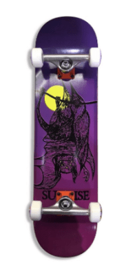 Skateboard completo Sunrise Dark Bat 8,0 Skateboard completo Sunrise Dark Bat 8,0