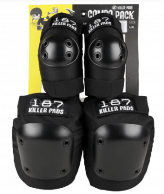 Rodilleras y coderas 187 Killer Pads Black Rodilleras y coderas 187 Killer Pads Black