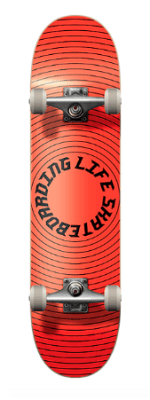 Skateboard completo Life Kids 8,0 Naranjo Skateboard completo Life Kids 8,0 Naranjo