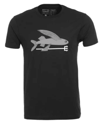 Polera Hombre Flying Fish Organic T-Shirt Black Polera Hombre Flying Fish Organic T-Shirt Black