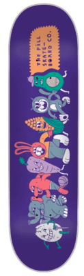 Tabla Pill Weird Firends 8,0 Morado Tabla Pill Weird Firends 8,0 Morado