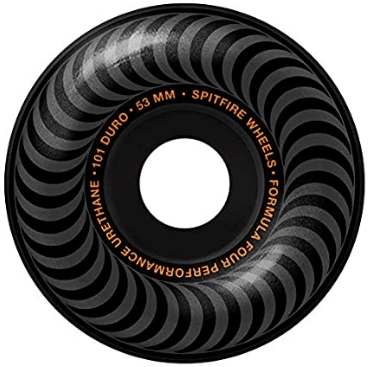 Ruedas Spitfire F4 53mm 101a Classic Black Ruedas Spitfire F4 53mm 101a Classic Black