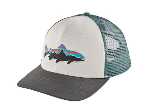 Jockey Patagonia Fitz Roy Trout Trucker Hat Blanco Jockey Patagonia Fitz Roy Trout Trucker Hat Blanco