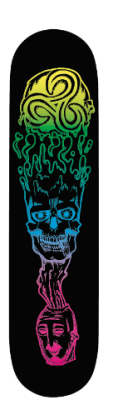 Deck Sunrise Mindblow 8.375 OG SHAPE Deck Sunrise Mindblow 8.375 OG SHAPE