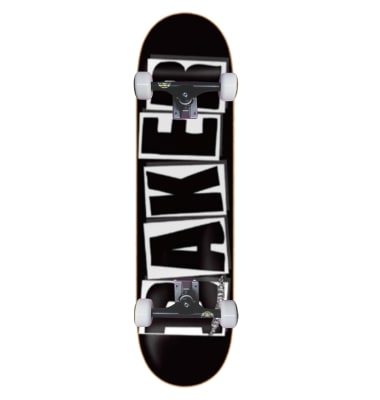 Tabla Completa Baker Logo Black White 8,1 Tabla Completa Baker Logo Black White 8,1