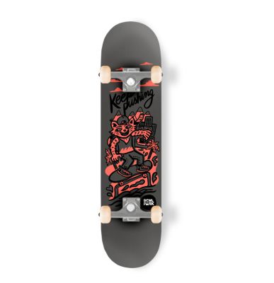 Skateboard completo Bowlpark Keep Pushing 8,0 Negro Skateboard completo Bowlpark Keep Pushing 8,0 Negro